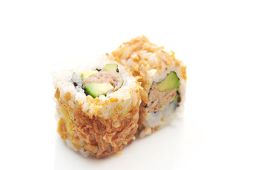 320TC.California croustillant: thon cuit, avocat